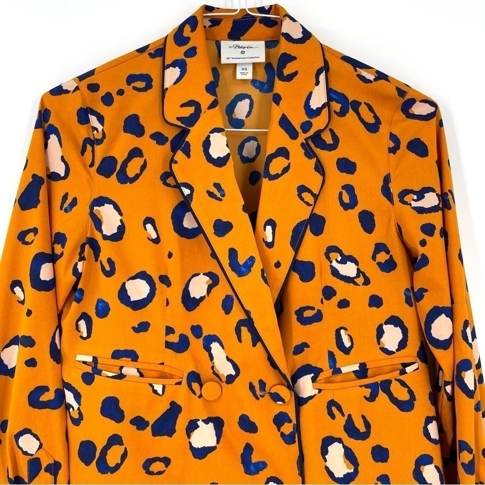 3.1 PHILLIP LIM for Target Leopard Print Blazer - Picture 4 of 8